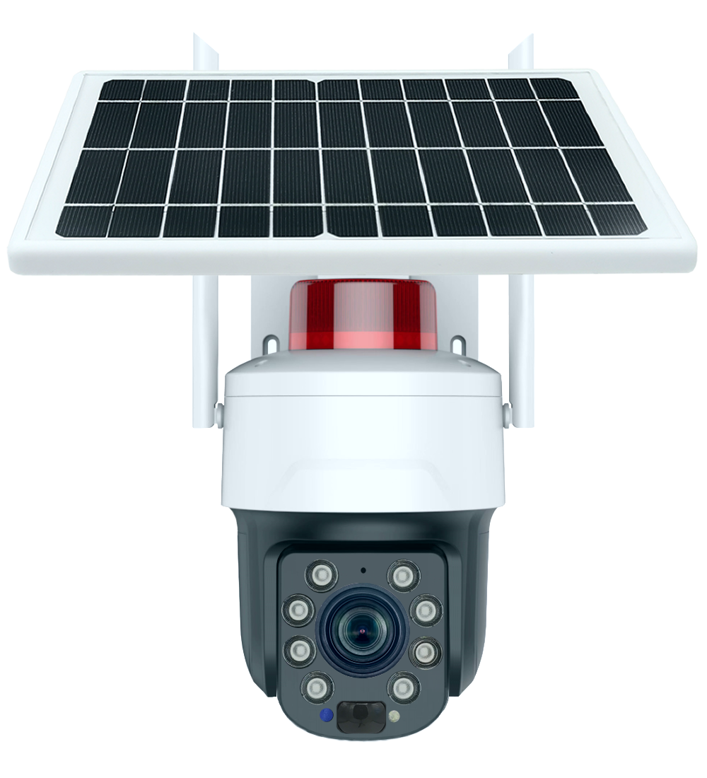 Tuya 5MP-Solar PTZ Security Camera - Auto Tracking, High-Power Zoom, Color Night Vision, 2-Way Audio, 15,000mAh Battery & 8W Solar Panel