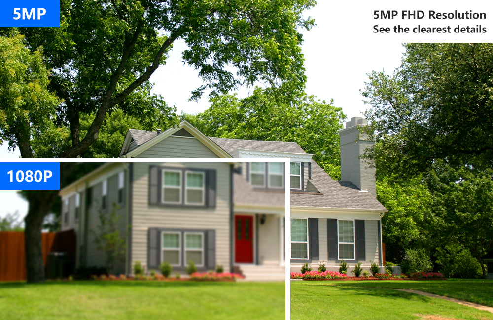 Tuya 5MP-Solar PTZ Security Camera - Auto Tracking, High-Power Zoom, Color Night Vision, 2-Way Audio, 15,000mAh Battery & 8W Solar Panel